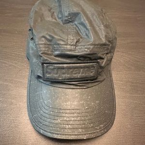 Supreme Hat all black adjustable